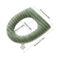 thumbnail image 3 of Hiroekza Toilet Seat Covers,Soft Warmer Toilet Seat Cushion CoverZipper Model Toilet Seat Household Embroidery Sitting Washer Toilet Seat Cover Cute Washer Universal Toilet Seat Clearance, 3 of 6