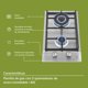thumbnail image 4 of Combo Parrilla a Gas AVERA 2 Quemadores y Campana de Pared 60 cm AI2CEA60, 4 of 11