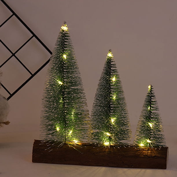Árbol De NaviDad LED, Luces Coloridas, Con Luces LED Brillants, Decoración Navideña ROMÁNTICA PARA EL HOGAR, PARA Ideal Festivales De NaviDad