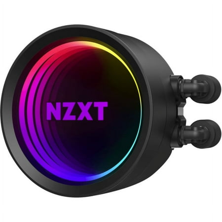 NZXT - Kraken X53 240mm RGB All-in-one Liquid CPU Cooler - Black