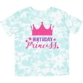 thumbnail image 3 of Inktastic Birthday Princess, Little Princess, Crown, Stars Girls Toddler T-Shirt, 3 of 5