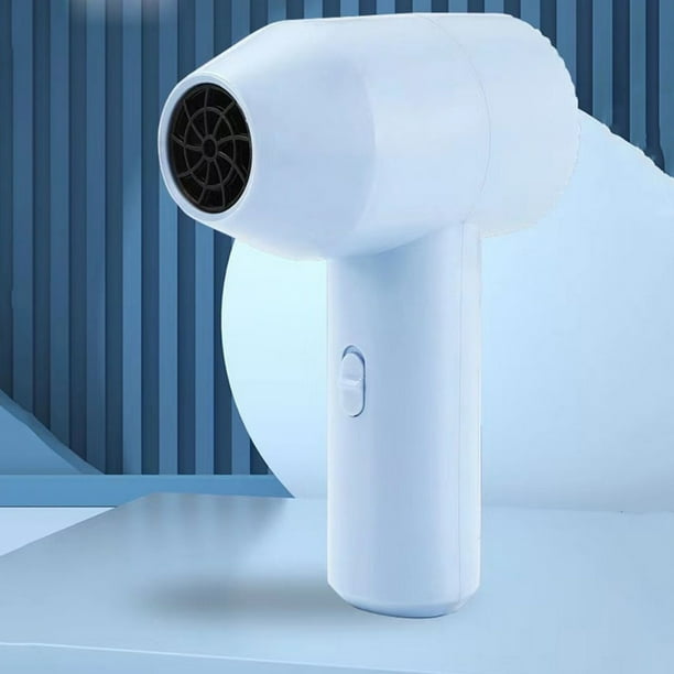Secador de pelo, secador de pelo inalámbrico silencioso, secador de pelo inalámbrico portátil con carga USB, secador de pelo para estudiantes de arte y artistas.