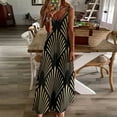thumbnail image 3 of design Art Déco - fans de Luxe III Robe Sans Manches Robes d'Anniversaire pour Femmes Robe Femme, 3 of 4