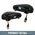 thumbnail image 6 of 1 Pair Car LED Side Marker Light 2108200921 Sequential Flowing for Mercedes-Benz ABS PC Yellow Light, 6 of 6