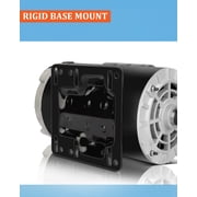 5HP Air Compressor Motor Single Phase Electric Motor 3450RPM 208V-230V 7/8Shaft Diameter, CCW 56HZ Frame, 2Pole