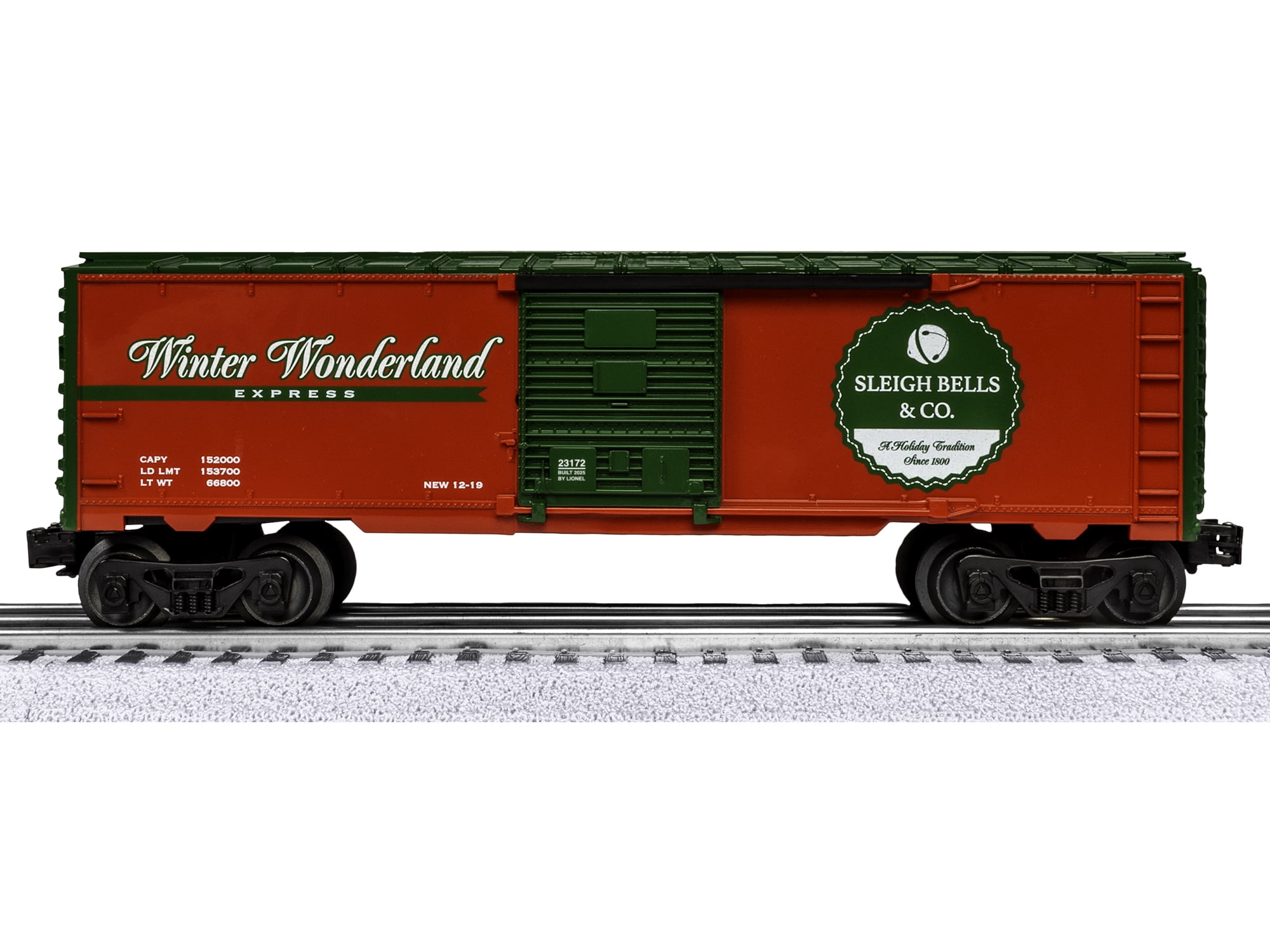 Lionel Winter Wonderland LionChief Bluetooth Train Set O Gauge Ages 14+