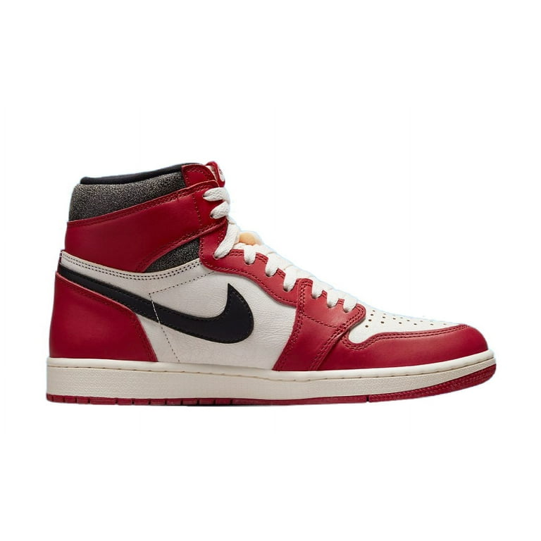 Jordan Brand Men s Retro High OG Shoes Lost Found Varsity Red Black Sail Muslin DZ5485 612 Size 13 Walmart