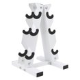 thumbnail image 4 of 3 Tier Dumbbell Rack Dumbbell Rack Dumbbell Weight Rack School Home For Gym Office, 4 of 8