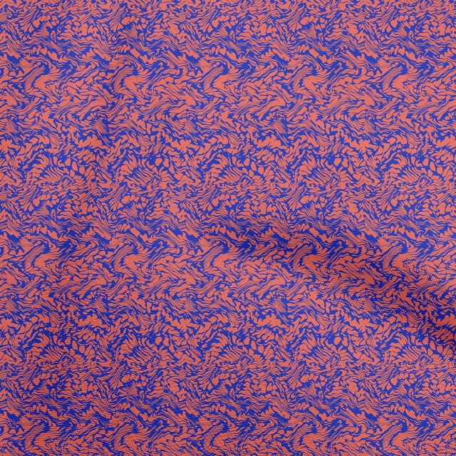 oneOone Georgette Viscose Light Red Fabric Block Sewing Craft Projects Fabric Prints By Yard 42 Inch Wide-Y4
