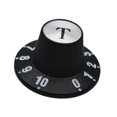 thumbnail image 4 of LeeQinersw Electric Guitar Control Knob Black Easy Installation Bass Guitar Accessories T, 4 of 9