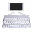 thumbnail image 1 of Foldable  Keyboard, Portable Foldable Travel Keyboard Ergonomic 60 Key, Matte Touch Buttons, Rechargeable Stand for IOS for  for, 1 of 7