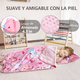 thumbnail image 2 of Primlect Tapete para Siesta, 55" x 22", Saco de Dormir Portátil con Almohada Removible, Fácil de Enrollar y Almacenar, Rosa, 2 of 8