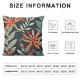 thumbnail image 5 of Throw Pillow Cover Traditional Christmas Floral and Fir Branches Square Pillow Case Cushion Cover for Home Car Decorative Linen, 5 of 5