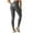 Gray, variant on YYDGH Faux Leather Leggings for Women Pleather Pants Hight Waisted Butt Lift Sexy Leather Pants XS