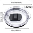 thumbnail image 4 of Tapa transparente para a prueba derrames con interruptor deslizante Ye-Ti 30oz, 4 of 4