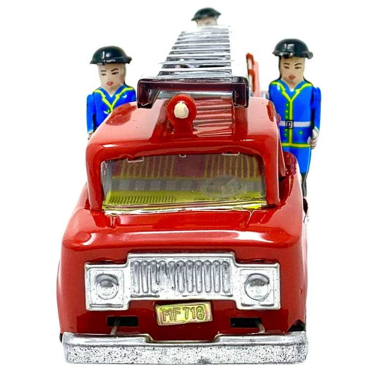 Tippco Toys Company Tin Lithographed Friction Fire Engine Ladder