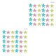 thumbnail image 4 of Wosthever Pegatinas luminosas Estrella de plástico Pegatinas de pared Parche Calcomanía Decoración para dormitorio de niños, azul claro, 3,8 cm, 70 color 3.8 CM 70 piezas 2piezas Wosthever CBP259585, 4 of 6