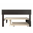 thumbnail image 6 of HomeStock Asian Aesthetics Full Bed with Twin Trundle in Espresso, 6 of 7