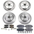 thumbnail image 3 of Power Stop Front and Rear Stock Replacement Brake Pad with Rotor Kit Fits 2019 Toyota RAV4, 3 of 8