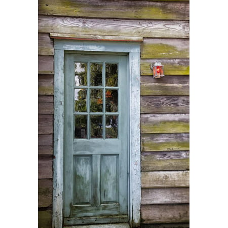 USA, Georgia, Savannah, An old door in the Historic District. Print Wall Art By Joanne