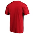 thumbnail image 3 of Men's Red Kansas City Chiefs Game Day Stack T-Shirt, 3 of 3
