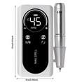 thumbnail image 2 of Dsseng Toe Nail Grinder for Thick Toenails Nail Buffer 100/180 Electric Nail File for Toenails Portable Nail Drill 45000 Rechargeable Electric Nail File Machine E File For Acrylic Gel Rem, 2 of 3