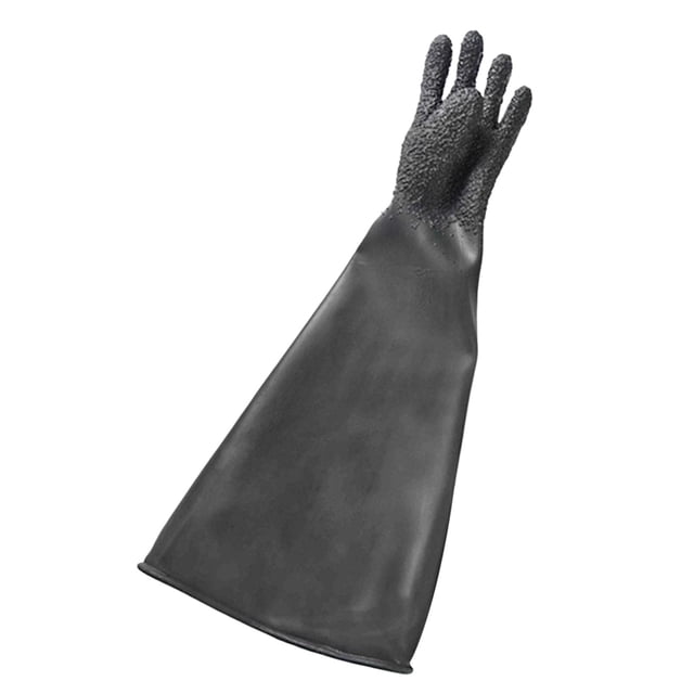 Heavy Duty Sand Gloves Thicken Work Gloves for Weeding, Digging, left