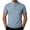 Light Blue, variant on Checkered Polo Shirts for Men Business Casual Tops Breathable Short Sleeve Tees Summer Fashion Knit Blouses Office Golf Dating Weekend