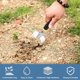 thumbnail image 3 of Juego de herramientas de jardín, kit de jardinería resistente de aluminio fundido de 3 piezas que incluye paleta de mano, paleta de trasplante y rastrillo de mano cultivador, con mango, 1,23 cp, 3 of 5