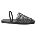 thumbnail image 3 of Zapatos Bailarina Huecos Sandalias Planas Malla para Mujer Cómodas Con Correa La Oficina, 3 of 9