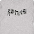 thumbnail image 4 of Inktastic Music Staff Musical Boys or Girls Long Sleeve Toddler T-Shirt, 4 of 5