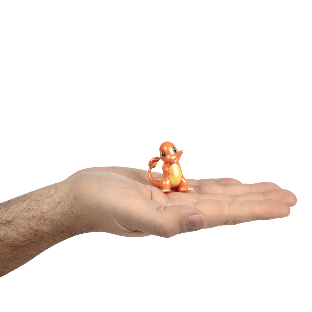 Pokemon Select Evolution Pack Collectible Charmander Action Figure, Plastic Multicolor, (3Pack)