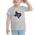 thumbnail image 3 of Texas Home Texas Map Cute Toddler T-Shirts for Boys Girls (Gray, Youth M), 3 of 5