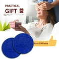 thumbnail image 6 of LQQBOX Cup Holder Coasters for Car, 2PCS Universal Non-Slip Cup Holder, Embedded Decorative Coasters, Shiny Crystal Car Interior Accessories Gifts for Women (Blue), 6 of 7