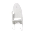 thumbnail image 3 of Soporte de Tabla de Planchar Organizador de Pared con Gancho Resistente para Plancha Eléctrica de PBT Portátil Apto para Almacenamiento en Baño y Uso Blanco, 3 of 8