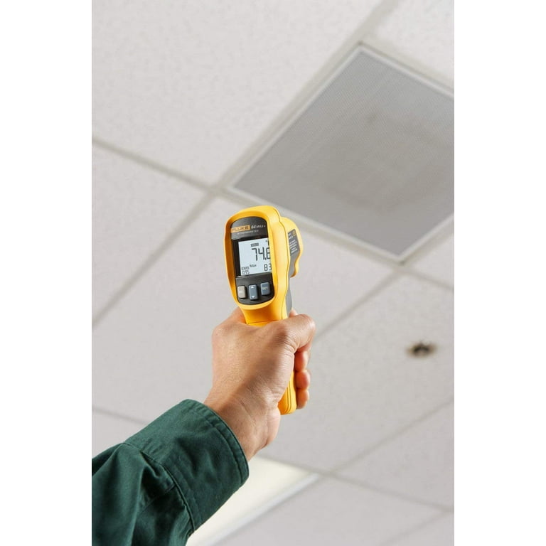 Fluke 64 MAX Infrared (IR) Thermometer, 20:1 distance to spot ratio