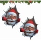 thumbnail image 5 of Adhesivo de pared navideño de Papá Noel | Vinilo de PVC desprendible para decoración navideña | Decoración festiva para árbol de Navidad | Fácil de aplicar sin pegamento | Decoración de temporada, 5 of 9