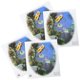 thumbnail image 4 of Restroom Decals Strong Adhesive Bathroom Use Multi 38x34cm 4Pcs, 4 of 4