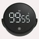 thumbnail image 3 of Temporizador digital magnético para cocina, reloj, temporizador, cuenta regresiva, cronómetro, LED, alarma de mesa, cocina (negro), 3 of 8