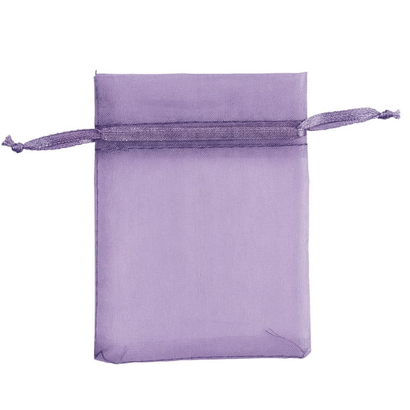 SSWBasics Lavender Organza Pouches - Case of 100