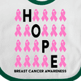 thumbnail image 4 of Inktastic Hope Breast Cancer Awareness Boys or Girls Baby Bib, 4 of 4