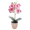 thumbnail image 1 of Artificial Fake Orchid Flowers Potted Plant Bonsai For Party Garden Home Decor, 1 of 5