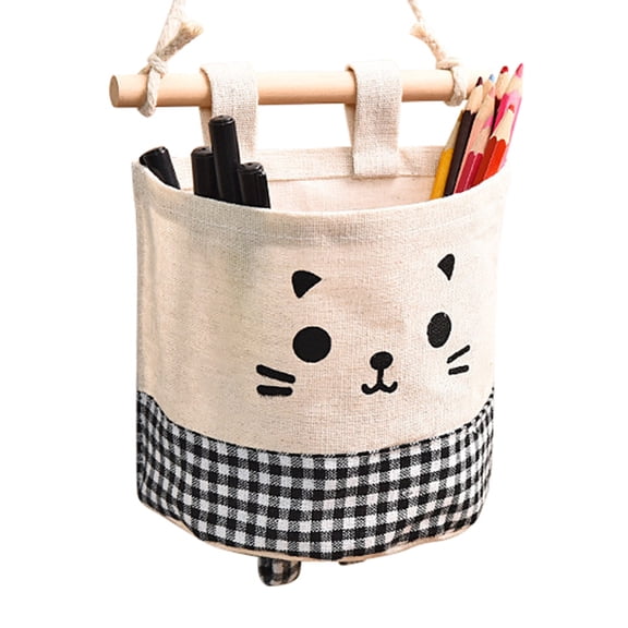 LOLIPPYY Multi Color Retro Style Waterproof Hanging Storage Bag for Bedside Organizer