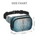 thumbnail image 4 of Balery Winter Rabbit Mochila Cinturón para Mujeres y Hombres, Bolsa de Cintura Impermeable de Doble Capa con Correa, 4 of 9