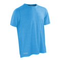 thumbnail image 1 of Spiro - Camiseta de fitness manga corta Modelo Shiny Marl hombre caballero (Azul Oceano/Gris phanton), 1 of 1