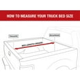 thumbnail image 4 of MaxMate Soft Quad-fold Truck Bed Tonneau Cover Compatible with 2005-2015 Toyota Tacoma | 6' (74") Bed | TCT484031, 4 of 6