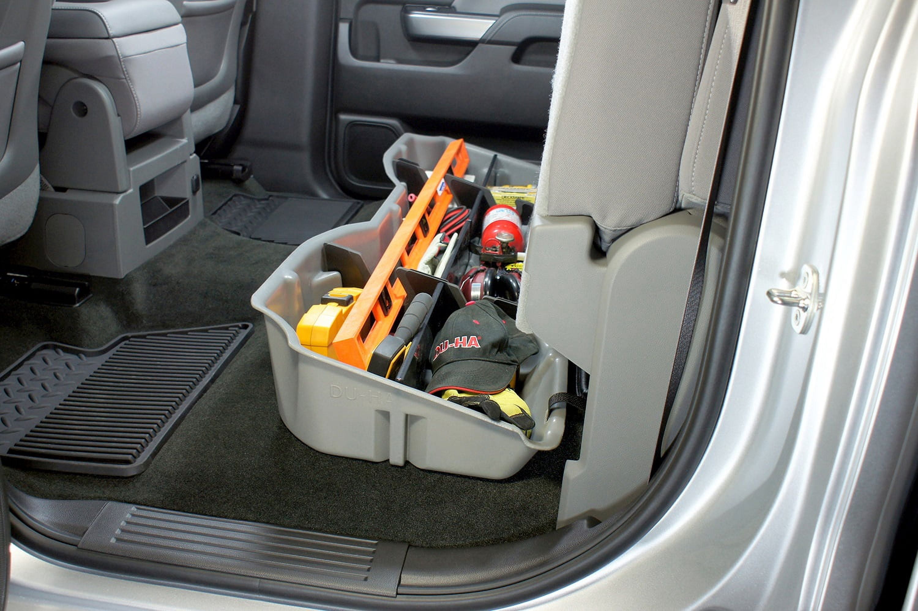 Du-Ha 10303 Underseat Storage Gun Case Fits select: 2014-2019 CHEVROLET SILVERADO, 2014-2019 GMC SIERRA