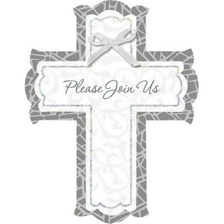 Amscan 493941 Stained Glass Invitations - Pack of 48