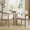Beige+Light Ash, variant on Christopher Knight Home Modern Dining Chairs, Open-Back, Solid Wood Frame, Walnut, Set of 2