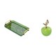thumbnail image 1 of Bandeja para servir,Bandeja rectangular para servir en la cocina con asa,Estatua,Estatua de fruta artificial Escultura Artesanías,Colección de figuras de cerámica para decoración del hogar, 1 of 8